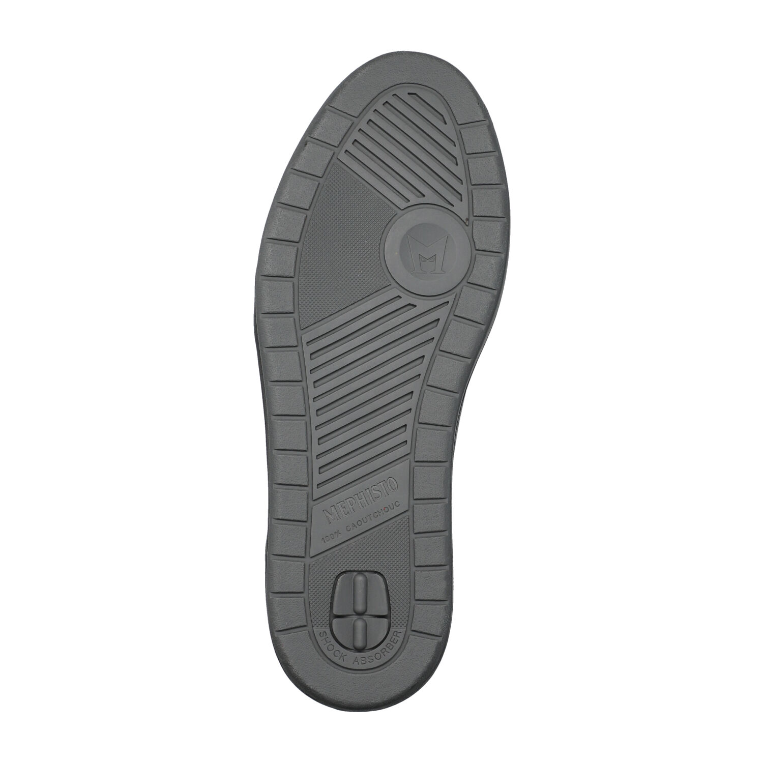 lacets homme modèle Hugh Gris foncé - Mephisto